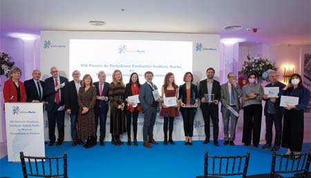 Ganadores de la VIII edición del Premio de Periodismo en Medicina Personalizada de Precisión